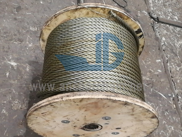 6X24W + 7FC स्टील वायर रस्सी