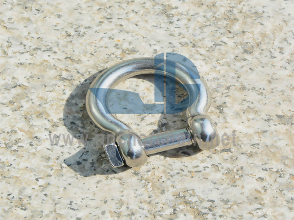 एंकर (धनुष) हथकड़ी (स्क्वायर हेड पिन के साथ), SS304 या SS316